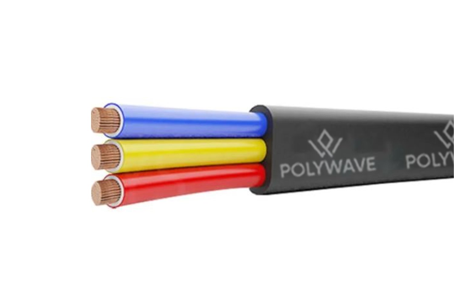 Polywave 3 Core Flat Submersible Cable